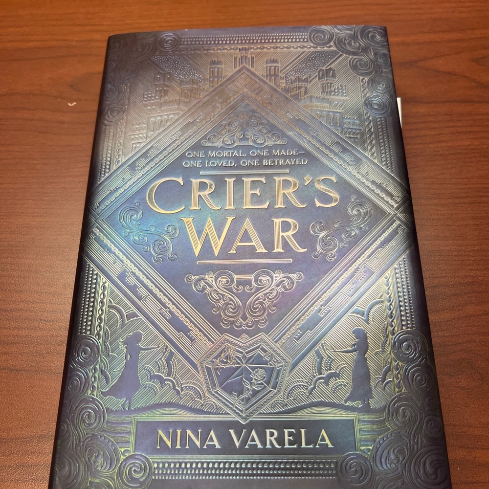 Signed Crier's War Hardcover Book Owlcrate